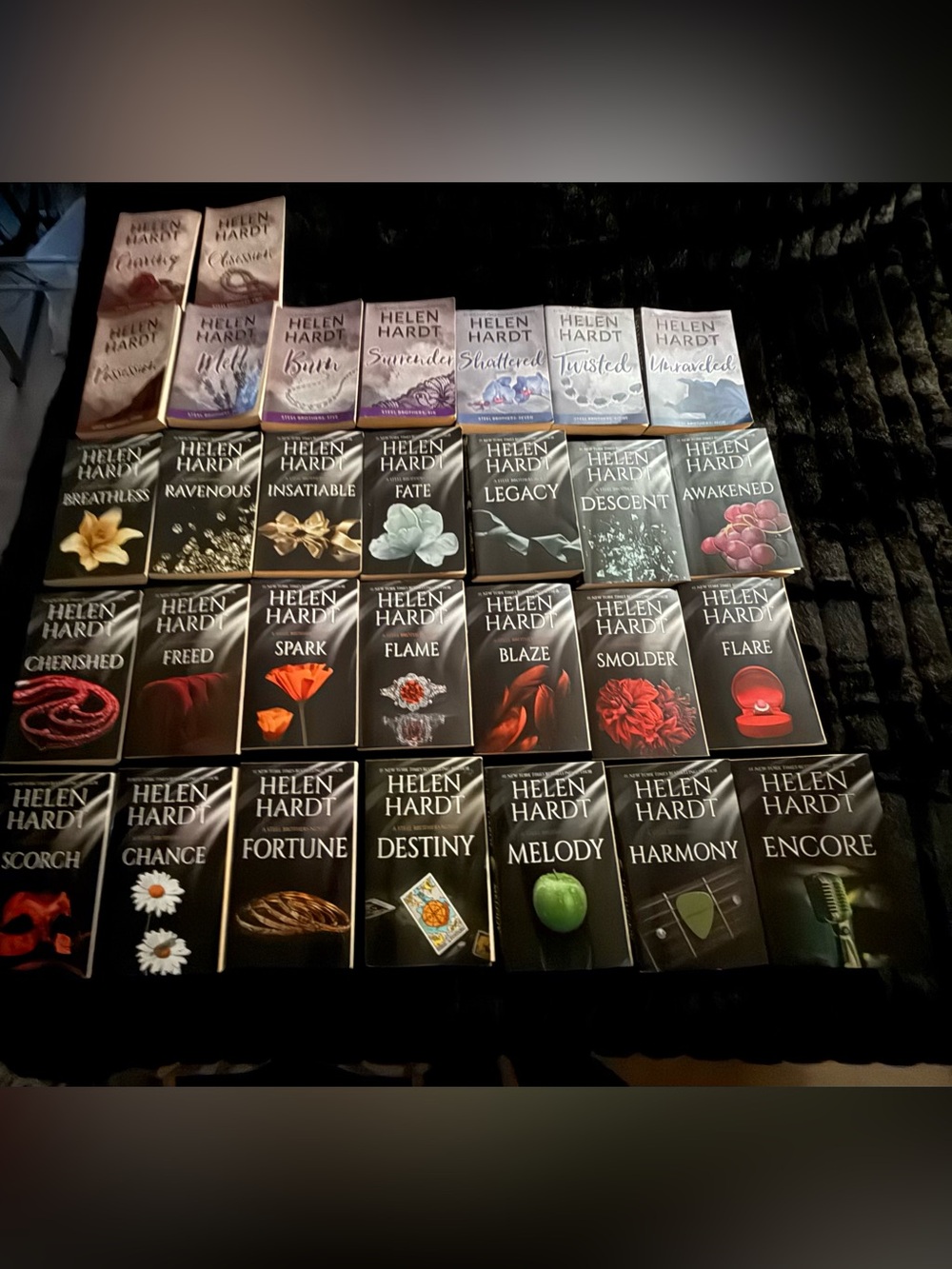 COMPLETE collection Helen Hardt Steel Brothers Saga 1-30 used